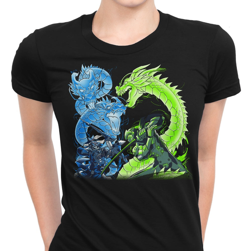 Dragon Bros Women's Apparel - Adult & Kids T-Shirts, Sweatshirts & Hoodies apparel design preview 1