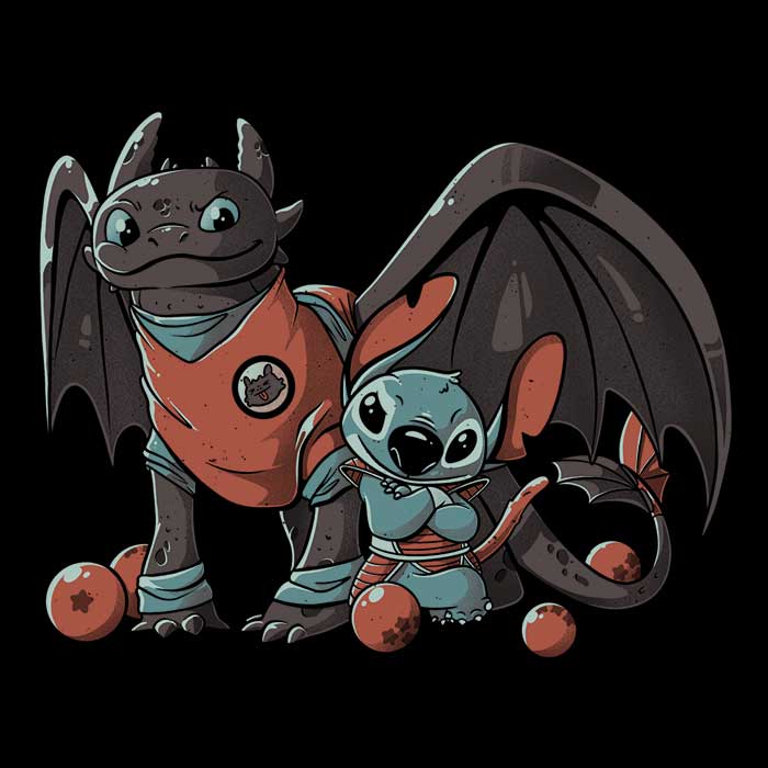 Dragon Cuties Coasters - Adult & Kids T-Shirts, Sweatshirts & Hoodies apparel design preview 1