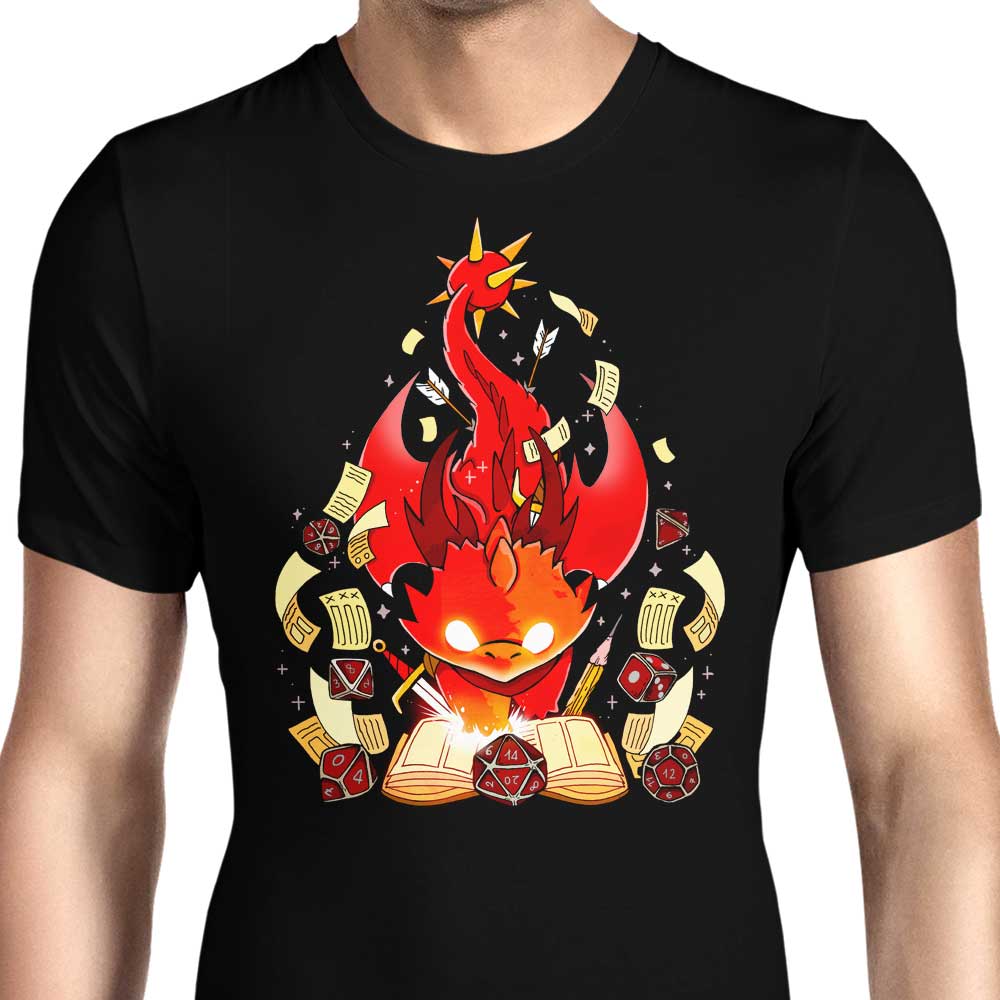 Dragon Dice Set Men's Apparel - Adult & Kids T-Shirts, Sweatshirts & Hoodies apparel design preview 1