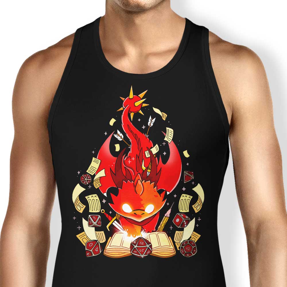 Dragon Dice Set Tank Top - Adult & Kids T-Shirts, Sweatshirts & Hoodies apparel design preview 1