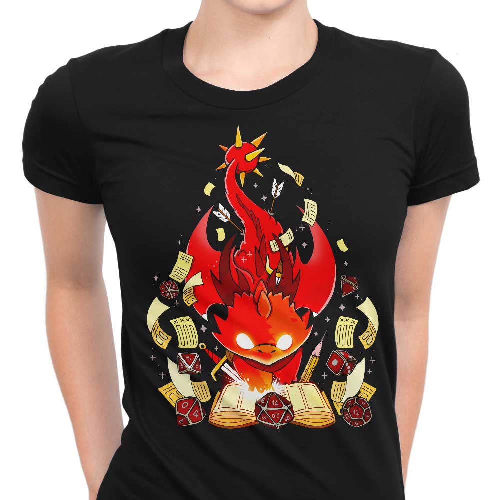 Dragon Dice Set Women's Apparel - Adult & Kids T-Shirts, Sweatshirts & Hoodies apparel design preview 1