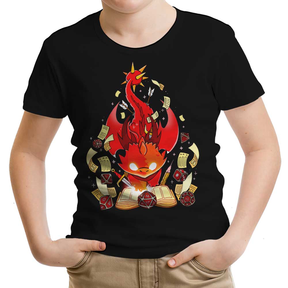 Dragon Dice Set Youth Apparel - Adult & Kids T-Shirts, Sweatshirts & Hoodies apparel design preview 1