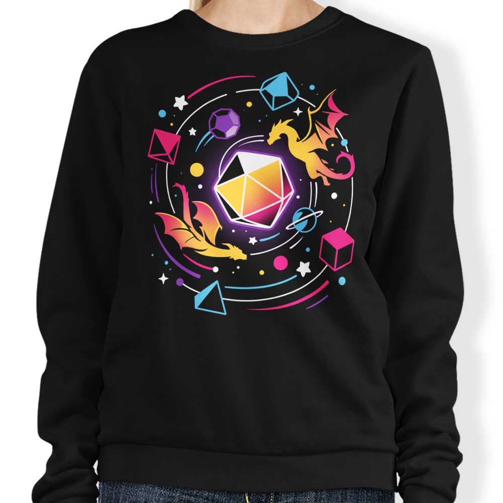 Dragon Dice Solar System - Adult & Kids T-Shirts, Sweatshirts & Hoodies apparel design preview 1