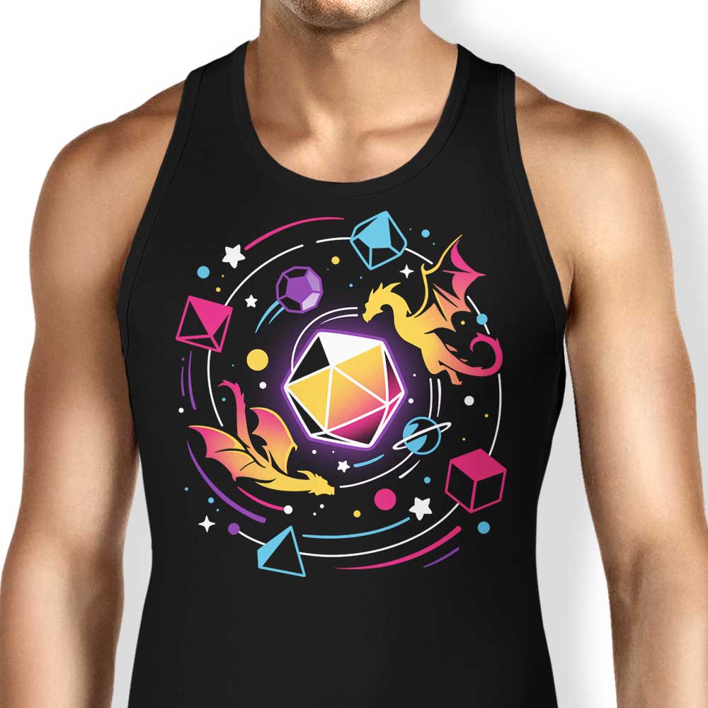 Dragon Dice Solar System Tank Top - Adult & Kids T-Shirts, Sweatshirts & Hoodies apparel design preview 1