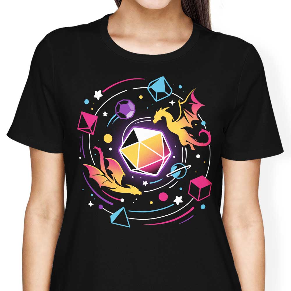 Dragon Dice Solar System Women's Apparel - Adult & Kids T-Shirts, Sweatshirts & Hoodies apparel design preview 1