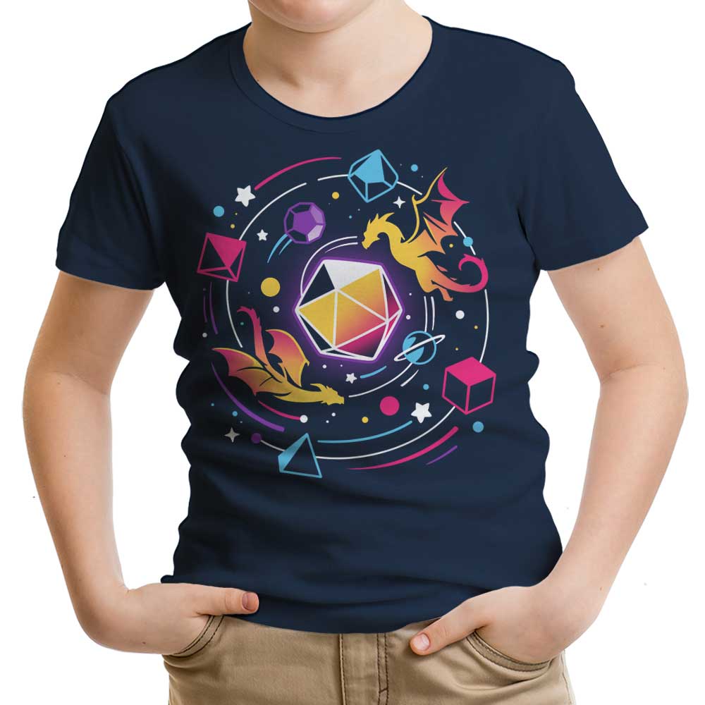 Dragon Dice Solar System Youth Apparel - Adult & Kids T-Shirts, Sweatshirts & Hoodies apparel design preview 2