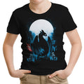 Dragon in the Moonlight Youth Apparel - Adult & Kids T-Shirts, Sweatshirts & Hoodies apparel design preview 1