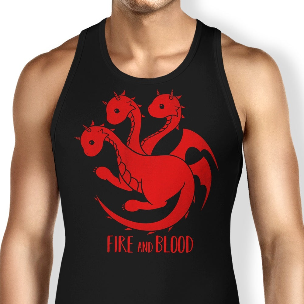 Dragon Kawaii Tank Top - Adult & Kids T-Shirts, Sweatshirts & Hoodies apparel design preview 1