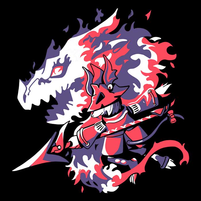 Dragon Knight Women's Apparel - Adult & Kids T-Shirts, Sweatshirts & Hoodies apparel design preview 2