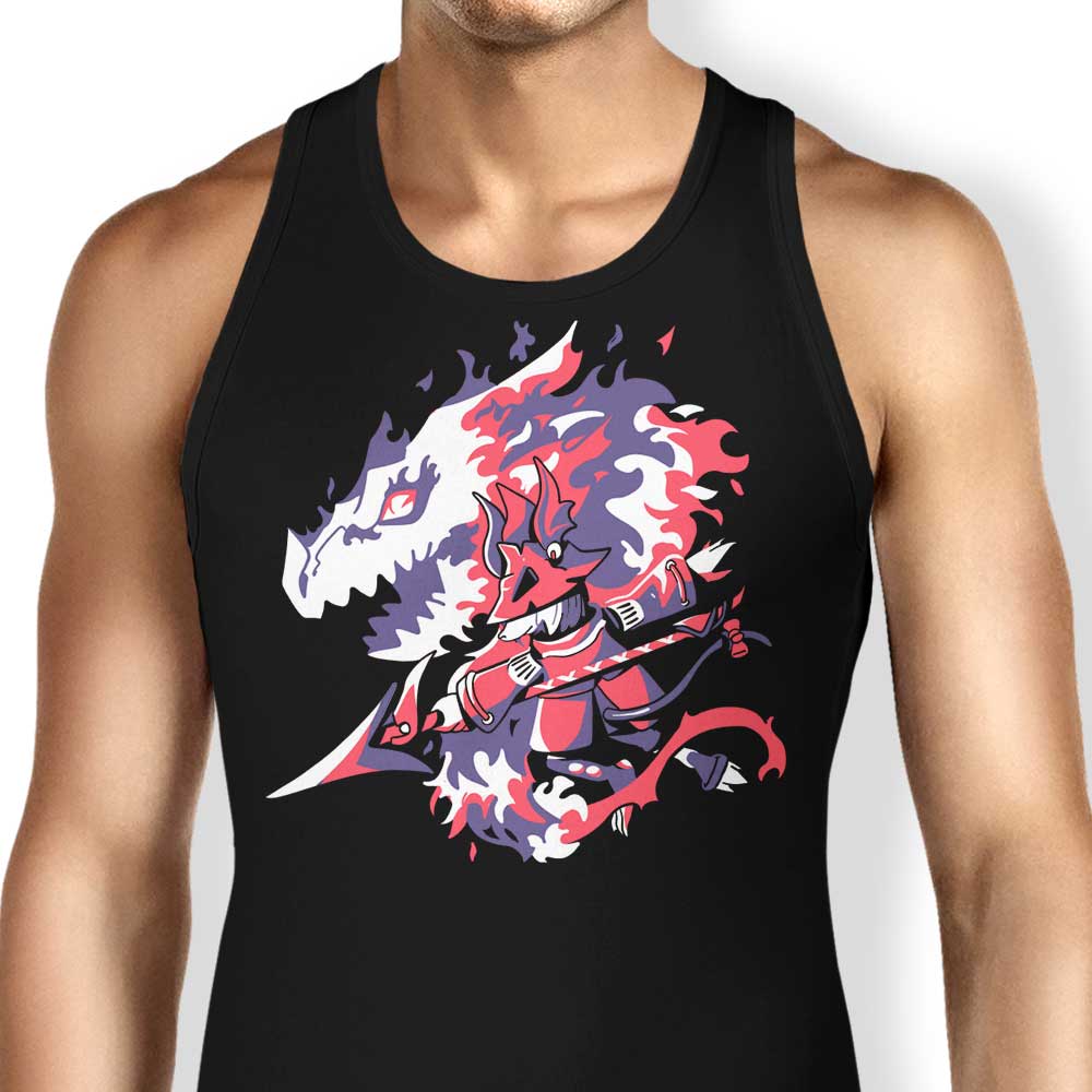Dragon Knight Tank Top - Adult & Kids T-Shirts, Sweatshirts & Hoodies apparel design preview 1