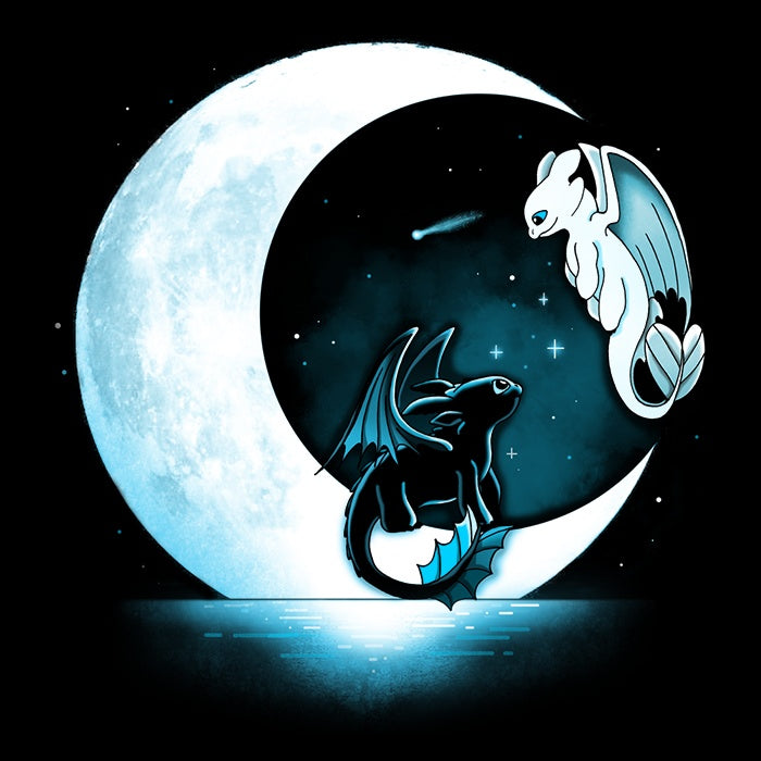 Dragon Moons Men's Apparel - Adult & Kids T-Shirts, Sweatshirts & Hoodies apparel design preview 2