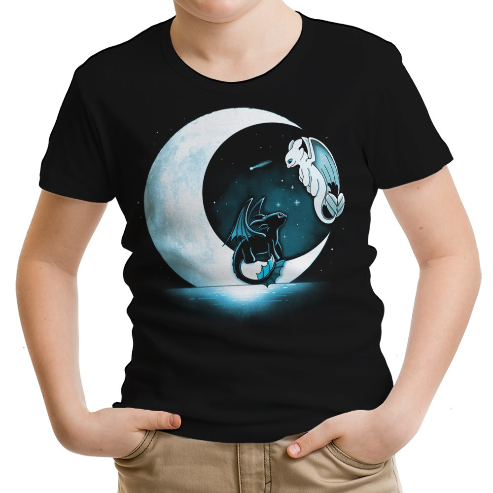 Dragon Moons Youth Apparel - Adult & Kids T-Shirts, Sweatshirts & Hoodies apparel design preview 1