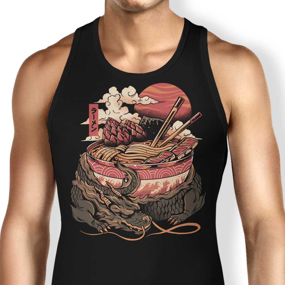 Dragon Ramen Tank Top - Adult & Kids T-Shirts, Sweatshirts & Hoodies apparel design preview 1