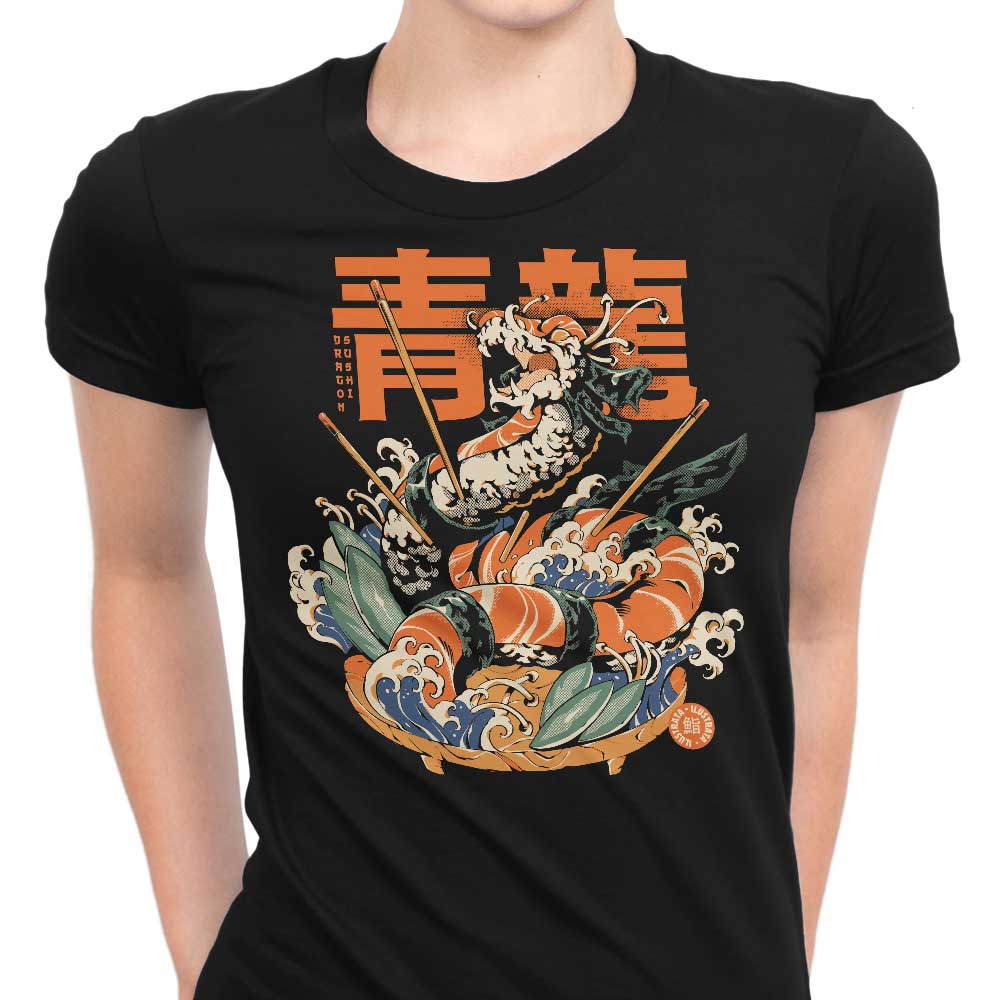Dragon Sushi Women's Apparel - Adult & Kids T-Shirts, Sweatshirts & Hoodies apparel design preview 1
