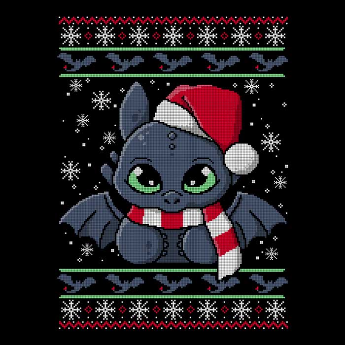 Dragon Sweater - Adult & Kids T-Shirts, Sweatshirts & Hoodies apparel design preview 2