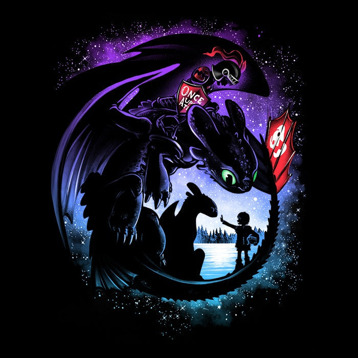 Dragons and - Adult & Kids T-Shirts, Sweatshirts & Hoodies apparel design preview 2