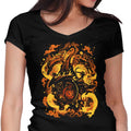 Dragon's Festival Women's V-Neck - Adult & Kids T-Shirts, Sweatshirts & Hoodies apparel design preview 1