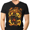 Dragon's Festival Men's V-Neck - Adult & Kids T-Shirts, Sweatshirts & Hoodies apparel design preview 1