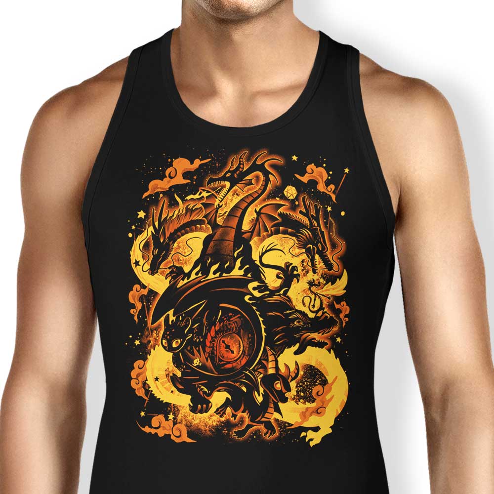 Dragon's Festival Tank Top - Adult & Kids T-Shirts, Sweatshirts & Hoodies apparel design preview 1