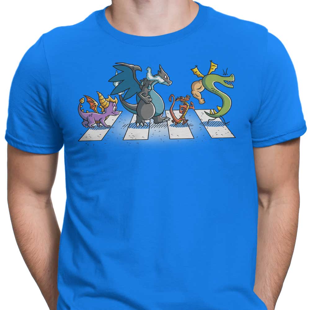 Dragons on Abbey Road Men's Apparel - Adult & Kids T-Shirts, Sweatshirts & Hoodies apparel design preview 2