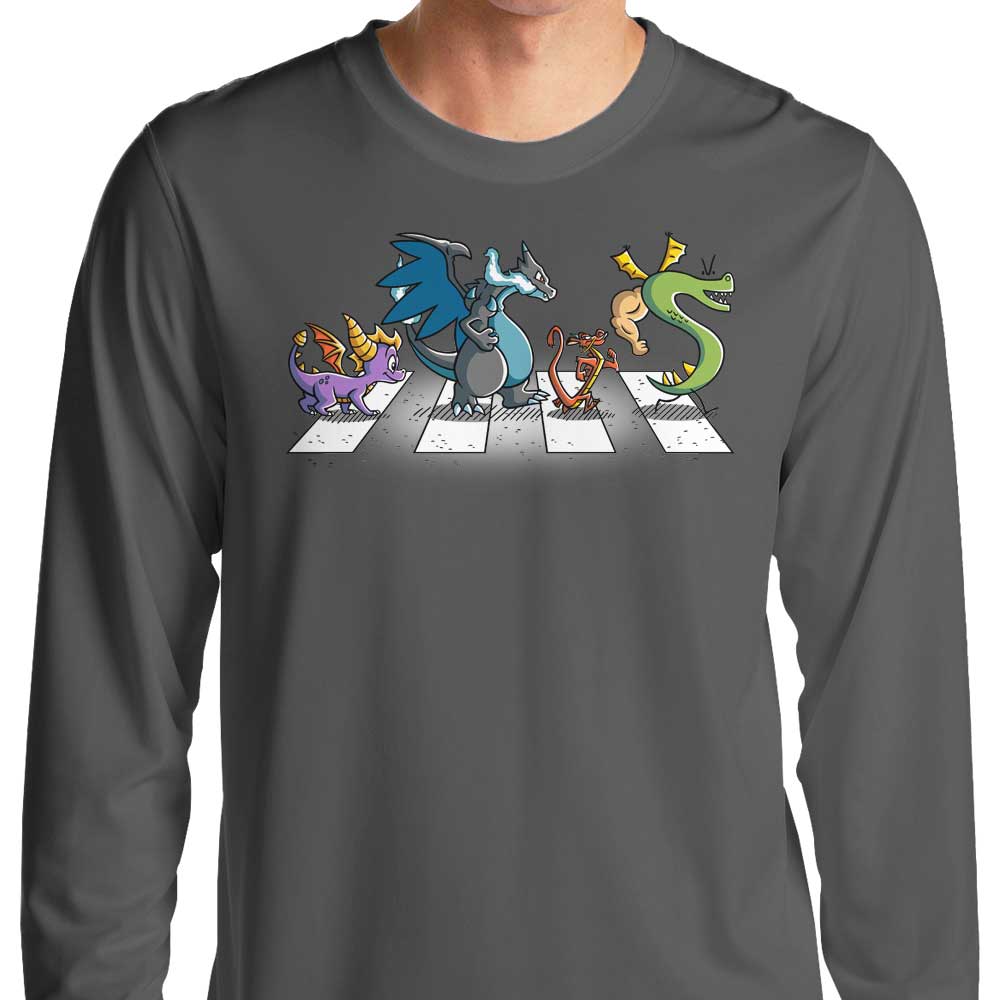 Dragons on Abbey Road - Adult & Kids T-Shirts, Sweatshirts & Hoodies apparel design preview 1