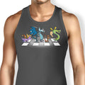 Dragons on Abbey Road Tank Top - Adult & Kids T-Shirts, Sweatshirts & Hoodies apparel design preview 1