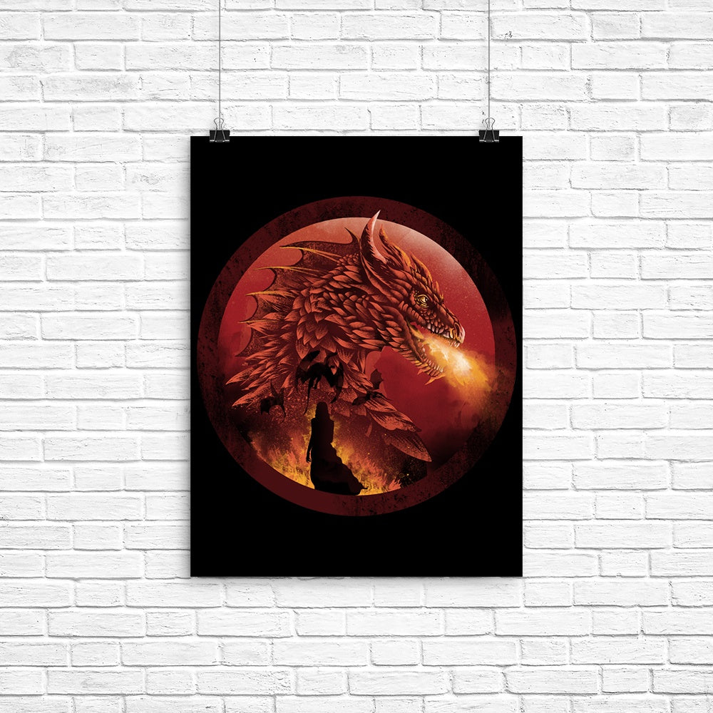 Dragonstone Poster - Adult & Kids T-Shirts, Sweatshirts & Hoodies apparel design preview 1