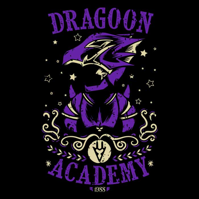 Dragoon Academy Youth Apparel - Adult & Kids T-Shirts, Sweatshirts & Hoodies apparel design preview 2