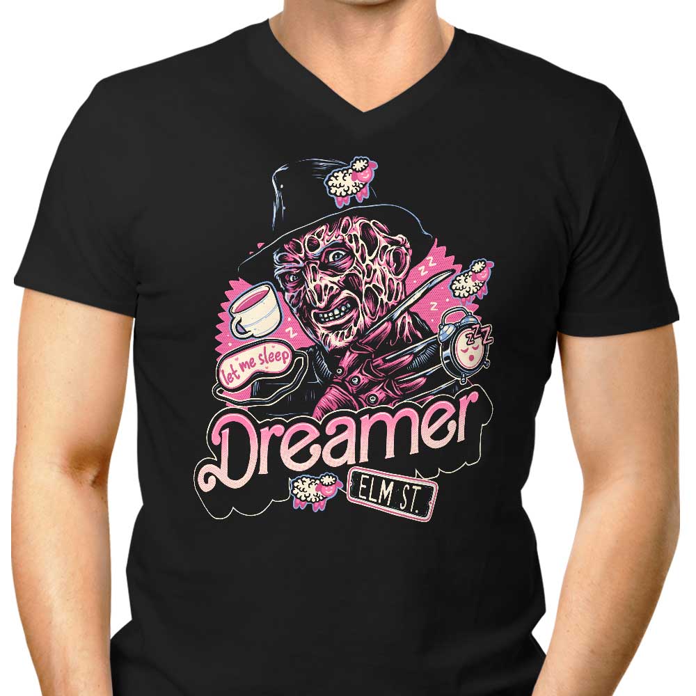 Dreamer Love Men's V-Neck - Adult & Kids T-Shirts, Sweatshirts & Hoodies apparel design preview 1