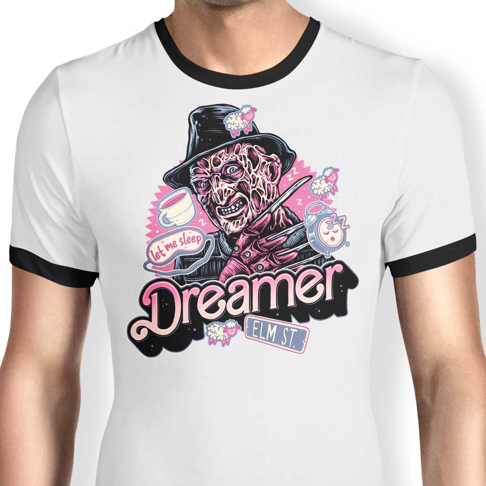 Dreamer Love Ringer - Adult & Kids T-Shirts, Sweatshirts & Hoodies apparel design preview 1