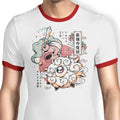 Dreamland Samurai Ringer - Adult & Kids T-Shirts, Sweatshirts & Hoodies apparel design preview 1