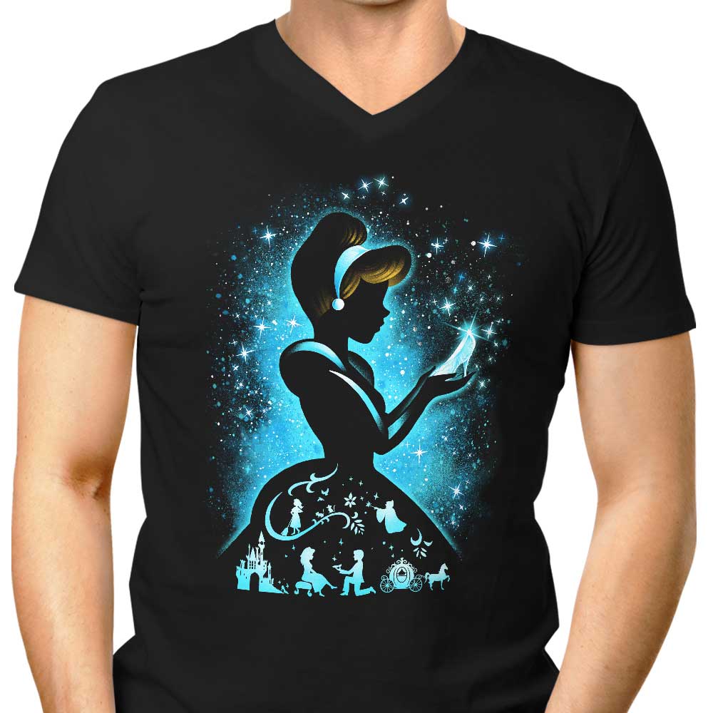 Dreams are Wishes Men's V-Neck - Adult & Kids T-Shirts, Sweatshirts & Hoodies apparel design preview 1