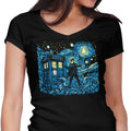Dreams of Time and Space Women's V-Neck - Adult & Kids T-Shirts, Sweatshirts & Hoodies apparel design preview 1