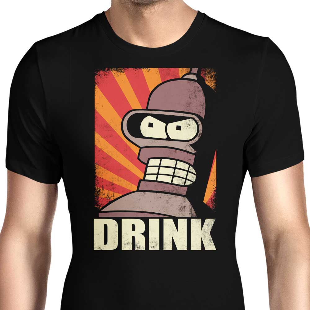 Drink! Men's Apparel - Adult & Kids T-Shirts, Sweatshirts & Hoodies apparel design preview 1