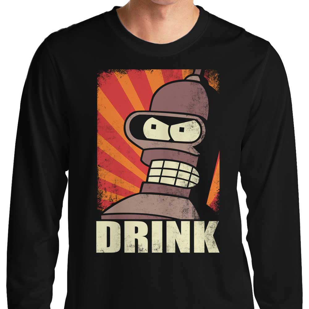 Drink! - Adult & Kids T-Shirts, Sweatshirts & Hoodies apparel design preview 1