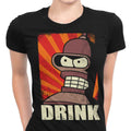 Drink! Women's Apparel - Adult & Kids T-Shirts, Sweatshirts & Hoodies apparel design preview 1