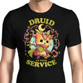 Druid at Your Service Men's Apparel - Adult & Kids T-Shirts, Sweatshirts & Hoodies apparel design preview 1