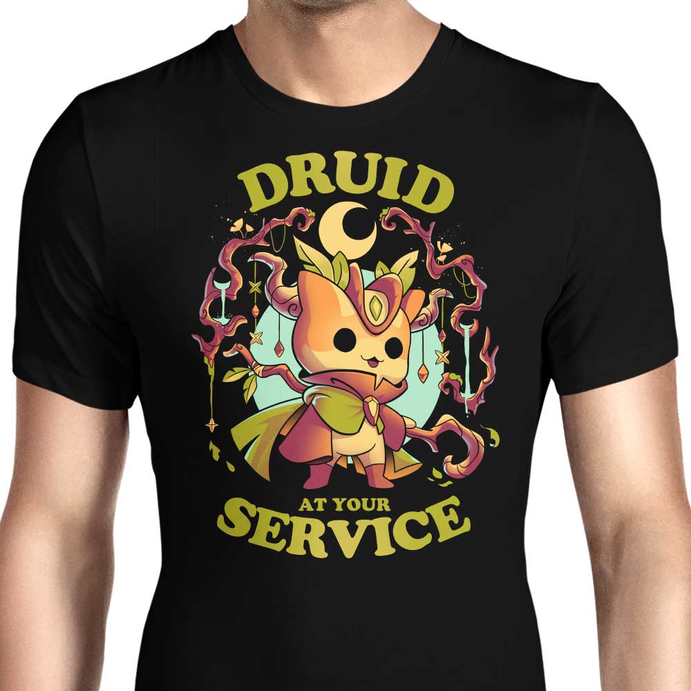 Druid at Your Service Men's Apparel - Adult & Kids T-Shirts, Sweatshirts & Hoodies apparel design preview 1