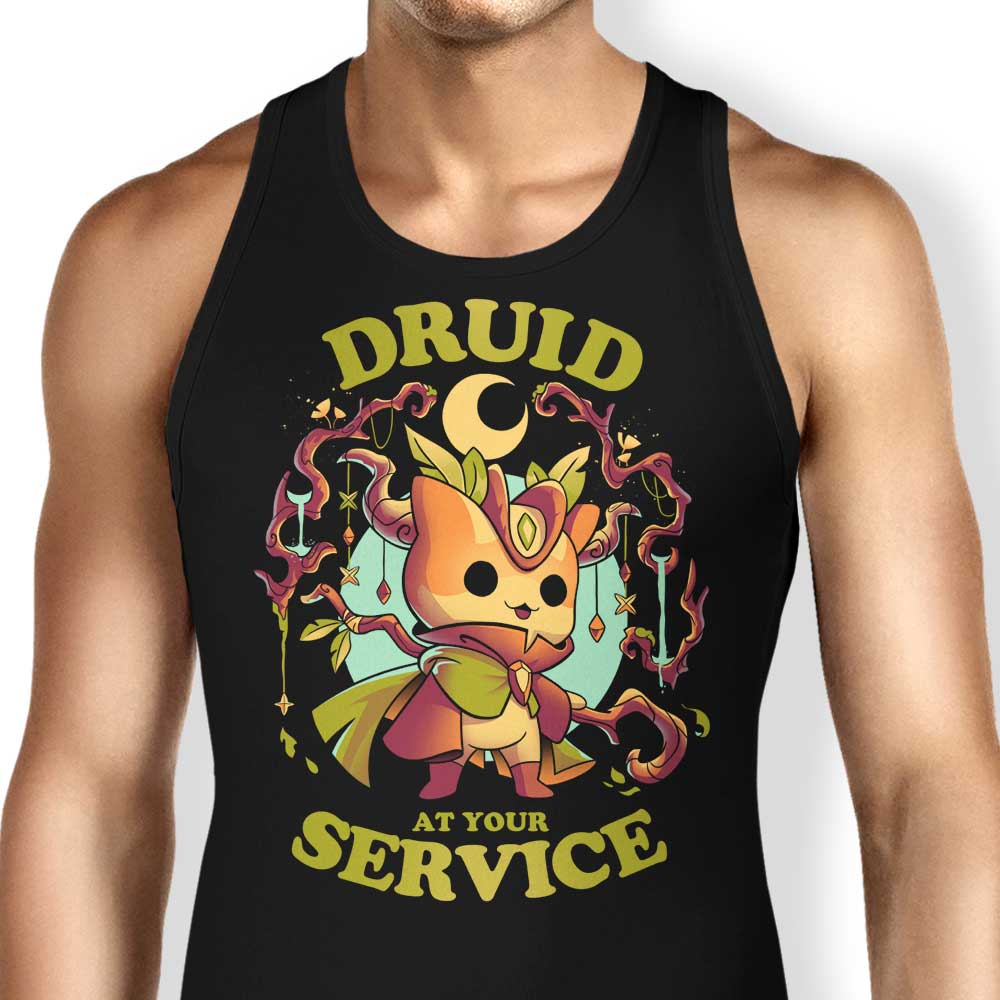 Druid at Your Service Tank Top - Adult & Kids T-Shirts, Sweatshirts & Hoodies apparel design preview 1