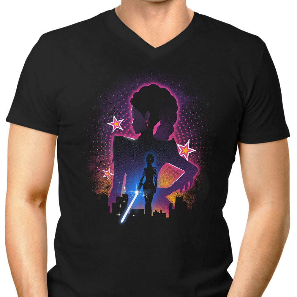 Dual Debut Men's V-Neck - Adult & Kids T-Shirts, Sweatshirts & Hoodies apparel design preview 1
