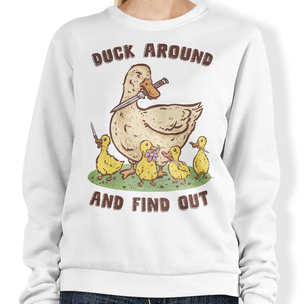 Duck Around - Adult & Kids T-Shirts, Sweatshirts & Hoodies apparel design preview 1