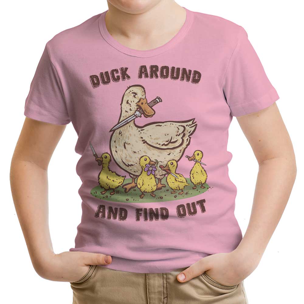 Duck Around Youth Apparel - Adult & Kids T-Shirts, Sweatshirts & Hoodies apparel design preview 1
