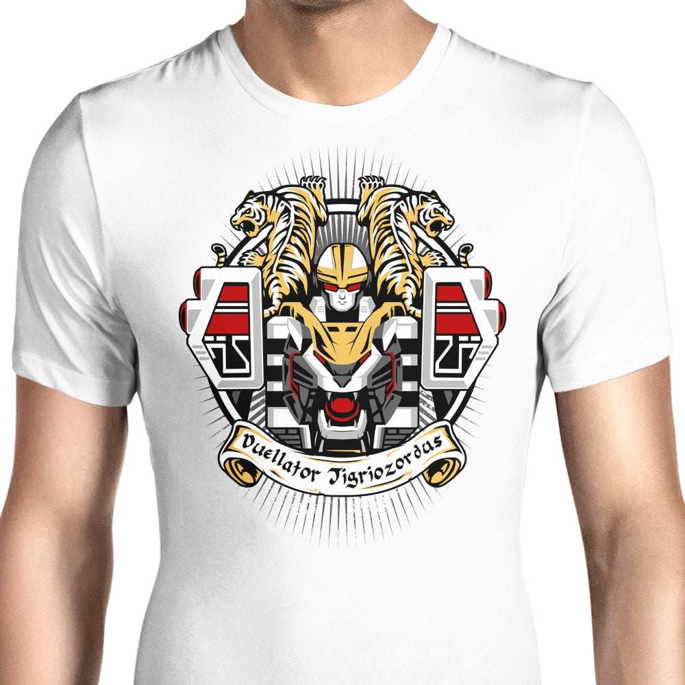 Duellator Tigriozordus Men's Apparel - Adult & Kids T-Shirts, Sweatshirts & Hoodies apparel design preview 1