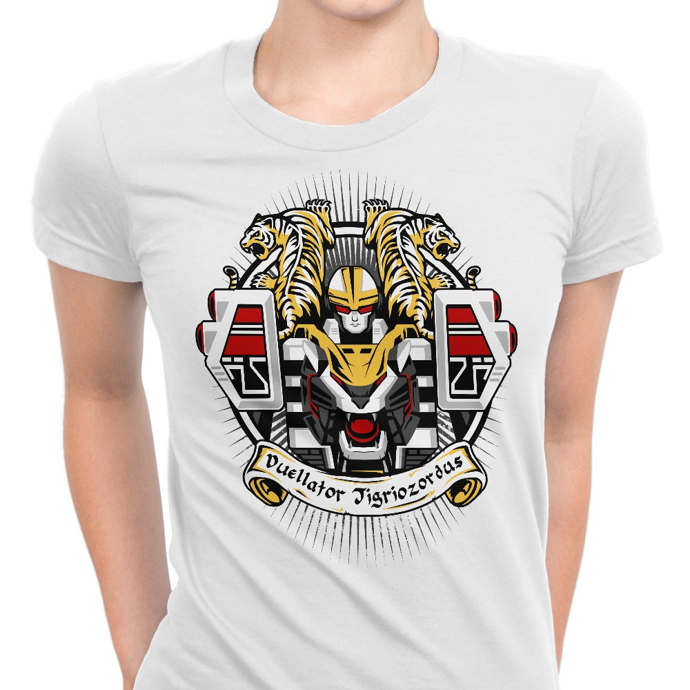 Duellator Tigriozordus Women's Apparel - Adult & Kids T-Shirts, Sweatshirts & Hoodies apparel design preview 1