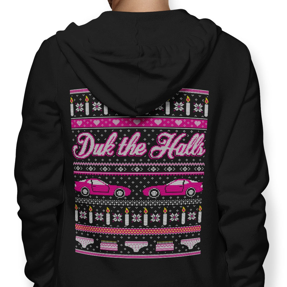 Duk the Halls - Adult & Kids T-Shirts, Sweatshirts & Hoodies apparel design preview 1
