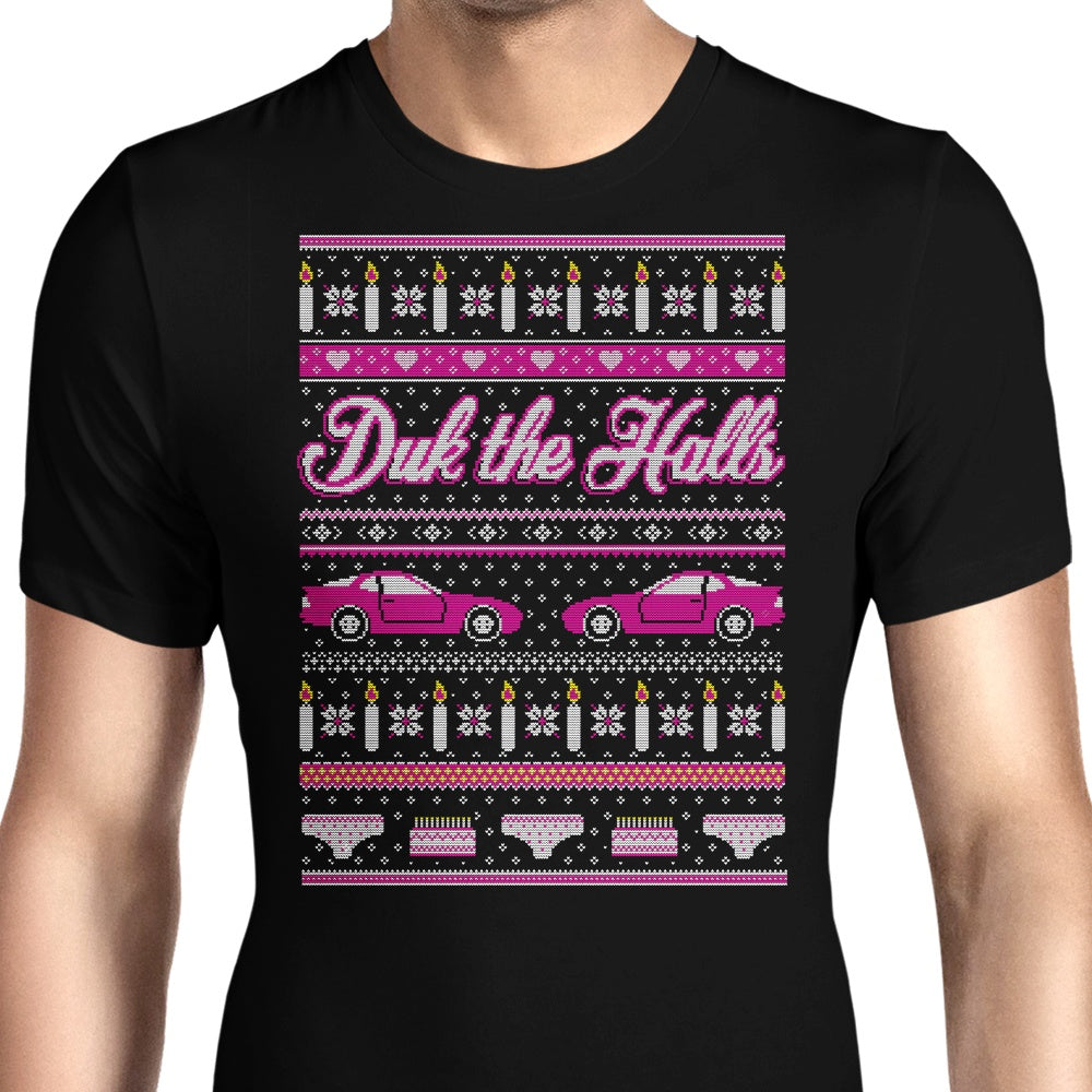 Duk the Halls Men's Apparel - Adult & Kids T-Shirts, Sweatshirts & Hoodies apparel design preview 1
