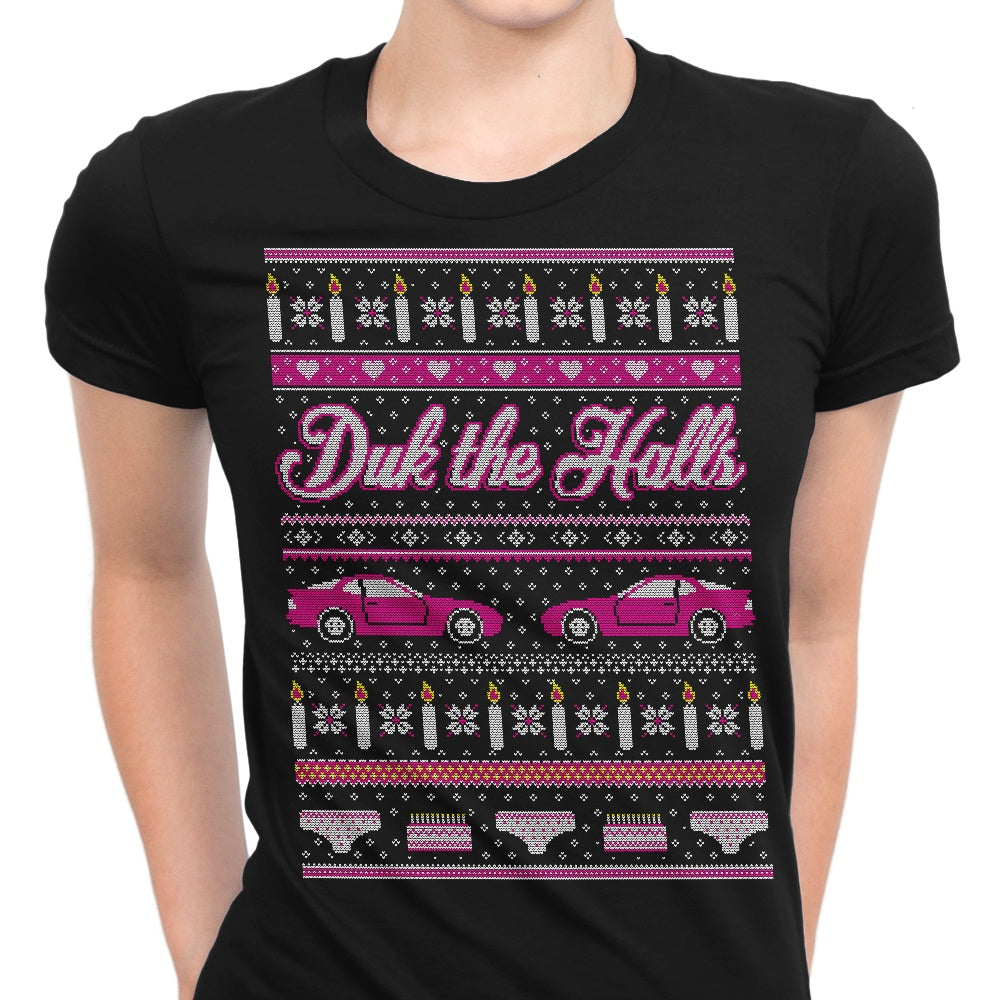 Duk the Halls Women's Apparel - Adult & Kids T-Shirts, Sweatshirts & Hoodies apparel design preview 1