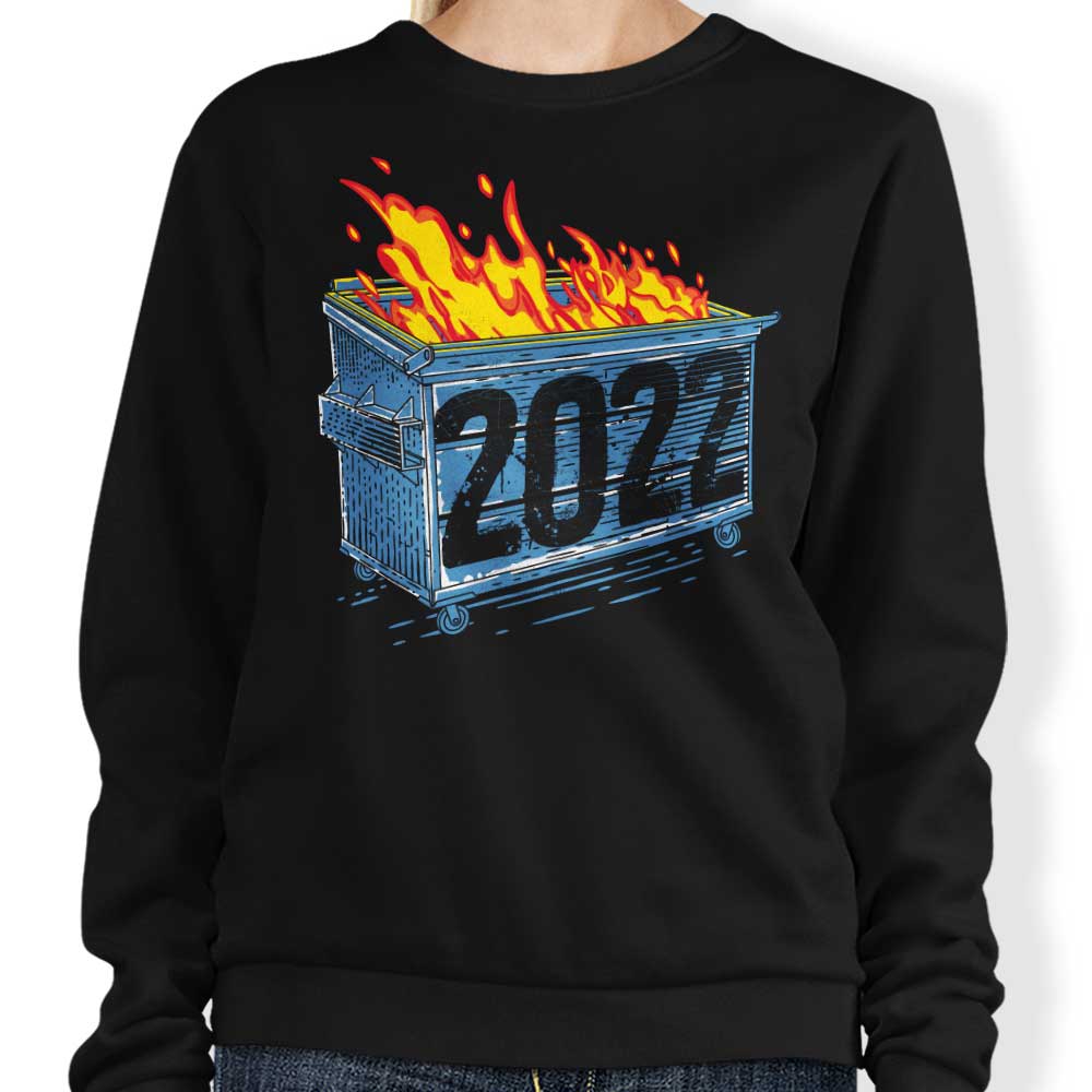 Dumpster Fire '22 - Adult & Kids T-Shirts, Sweatshirts & Hoodies apparel design preview 1