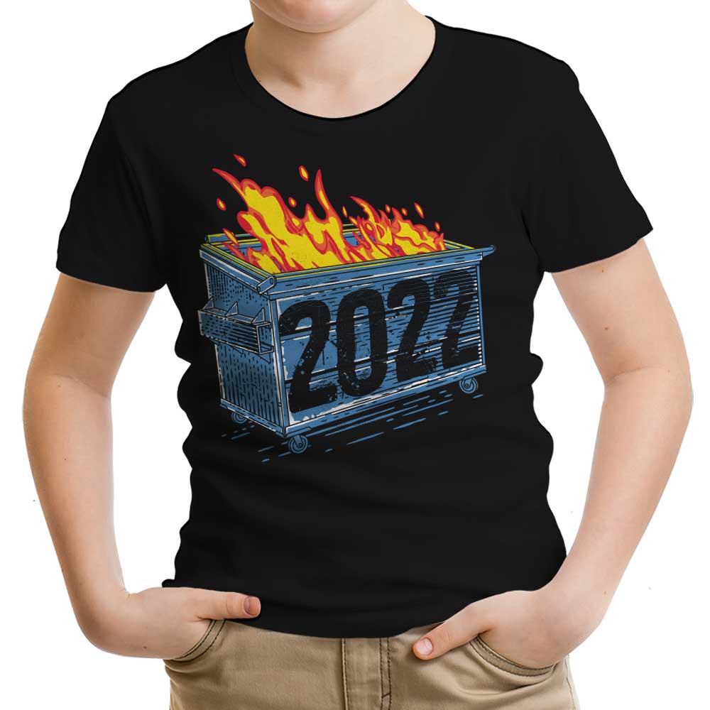 Dumpster Fire '22 Youth Apparel - Adult & Kids T-Shirts, Sweatshirts & Hoodies apparel design preview 1