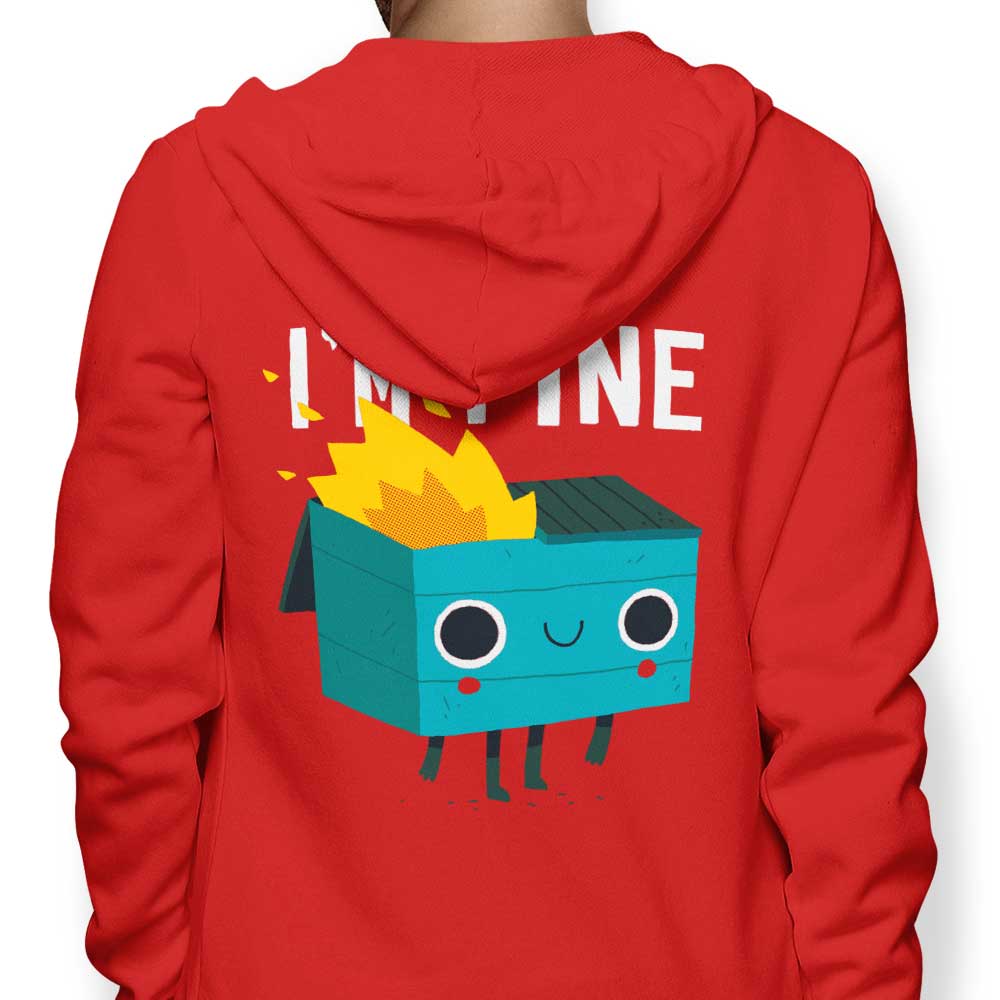 Dumpster is Fine - Adult & Kids T-Shirts, Sweatshirts & Hoodies apparel design preview 1